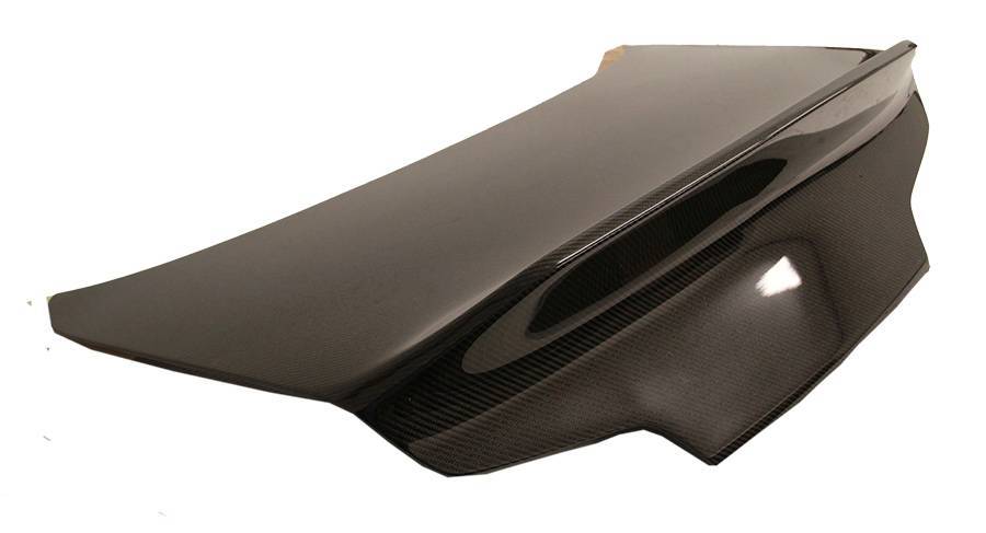 2003-2007 Infiniti G35 2 doors DEMON Style Carbon Fiber Black Trunk-1