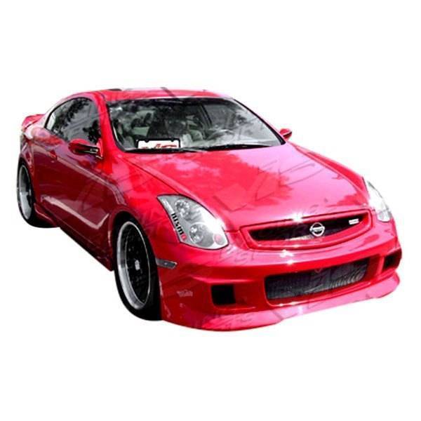 2003-2007 Infiniti G35 2 doors G Speed Style FRP Primer Front Bumper-1