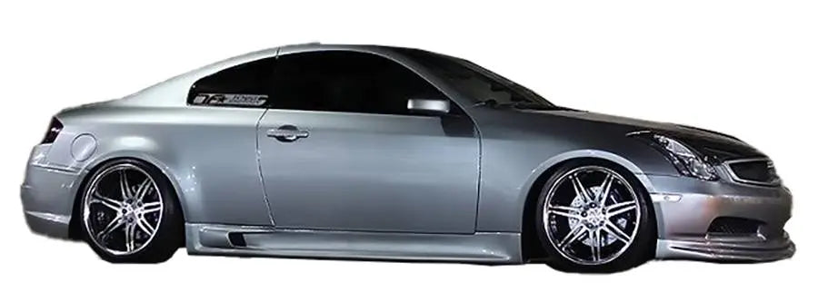 2003-2007 Infiniti G35 2 doors FRP Primer Side Skirts-1