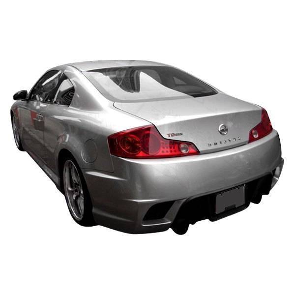 2003-2007 Infiniti G35 2 doors K Speed Style FRP Primer Rear Bumper-2