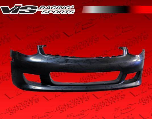 2003-2007 Infiniti G35 2 doors Kuruma Z Style POLYURETHANE Black Front Bumper-2