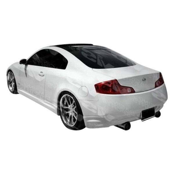 2003-2007 Infiniti G35 2 doors TECHNO R Style FRP Primer Rear Lip-1