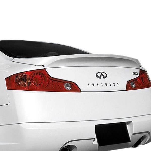 2003-2007 Infiniti G35 2 doors WINGS Style FRP Primer Spoiler-3