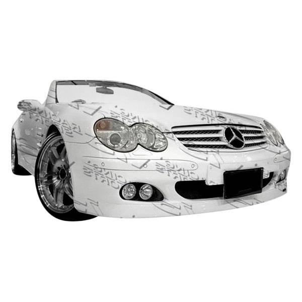 2003-2008 Mercedes Sl R230 2 doors B-SPEC Style FRP Primer Full Kit-1