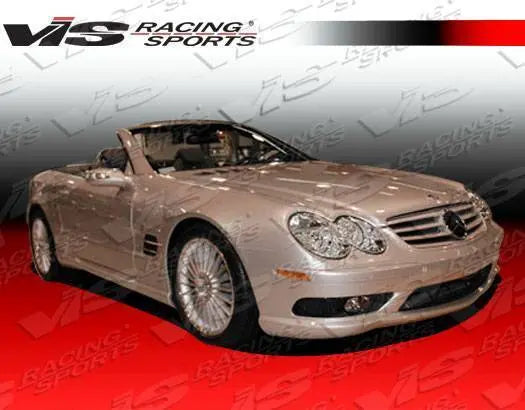2003-2011 Mercedes Sl R230 2 doors EURO TECH Style FRP Primer Side Skirts-3