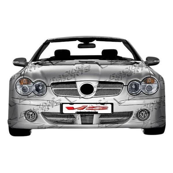 2003-2008 Mercedes Sl R230 2 doors LASER Style FRP Primer Front Bumper-1