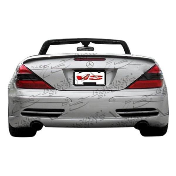 2003-2011 Mercedes Sl R230 2 doors LASER Style FRP Primer Rear Bumper-1