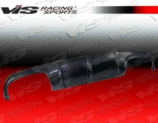 2003-2008 Mercedes Clk W209 2 doors Carbon Fiber Black Diffuser-2