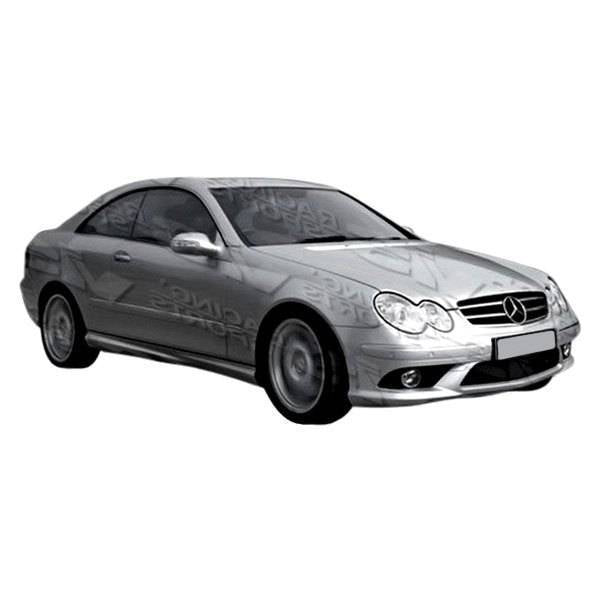2003-2009 Mercedes Clk W209 2 doors EURO TECH Style FRP Primer Front Bumper-1