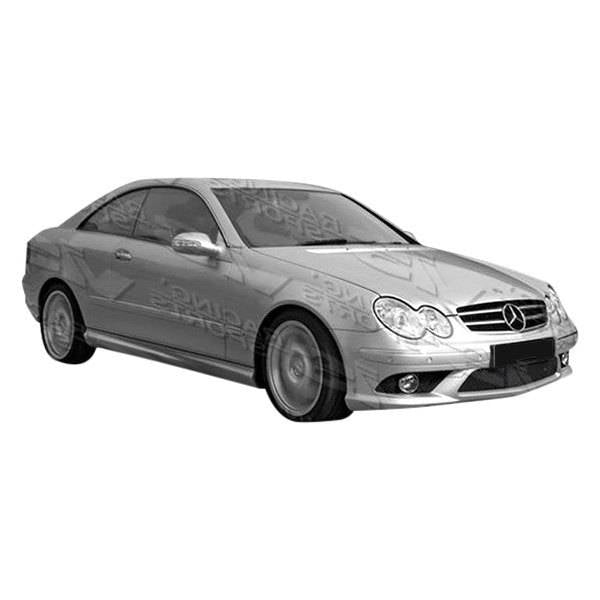 2003-2009 Mercedes Clk W209 2 doors EURO TECH Style FRP Primer Full Kit-1