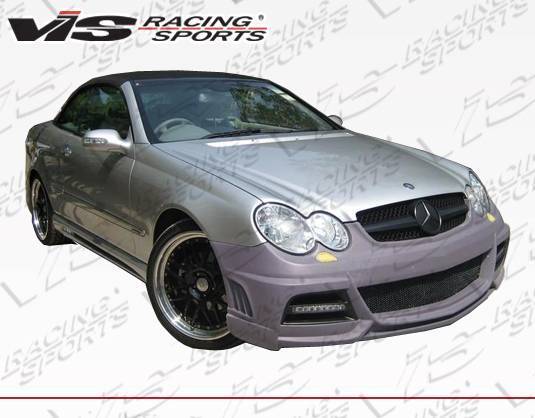2003-2009 Mercedes Clk W209 2 doors VIP Style FRP Primer Front Bumper-1