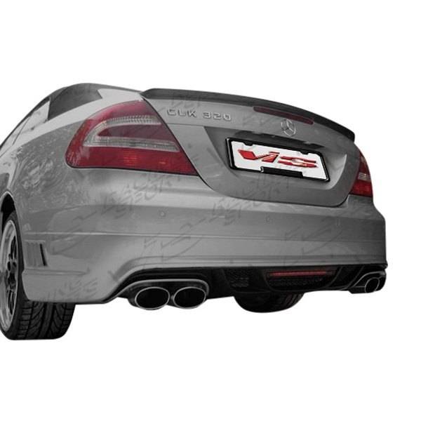 2003-2009 Mercedes Clk W209 2 doors VIP Style FRP Primer Full Kit-2