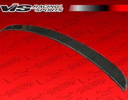 2003-2009 Mercedes E Class 4 doors LASER Style Carbon Fiber Black Spoiler-2
