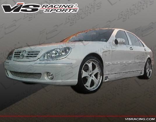 2003-2006 Mercedes S Class W220 DTM Style FRP Primer Front Bumper-2