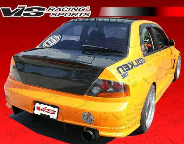 2003-2007 Mitsubishi EVO 8 EVO 9 4 doors DEMON Style Carbon Fiber Black Trunk-2