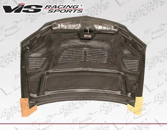 2003-2005 Mitsubishi EVO 8 4 doors G Speed Style Carbon Fiber Black Hood-3