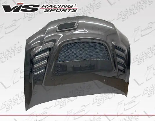 2003-2005 Mitsubishi EVO 8 4 doors G Speed Style Carbon Fiber Black Hood-4