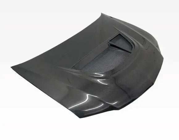2003-2005 Mitsubishi EVO 8 4 doors GT Style Carbon Fiber Black Hood-1