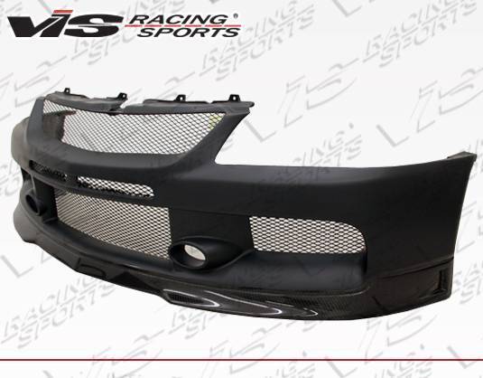 2003-2007 Mitsubishi EVO 8 EVO 9 4 doors MR Style FRP Carbon Fiber Black Front Bumper-4