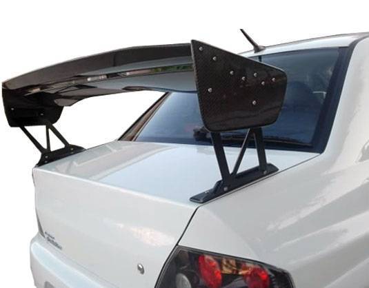 2003-2007 Mitsubishi EVO 8 4 doors Carbon Fiber Black Spoiler-3
