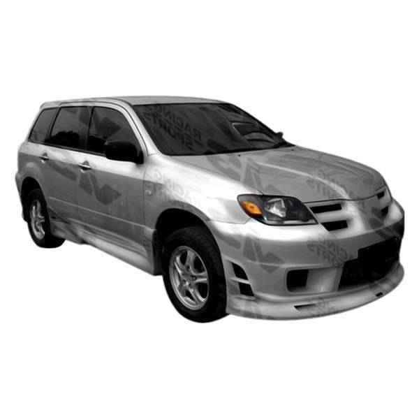 2003-2006 Mitsubishi Outlander K Speed Style FRP Primer Front Bumper-1