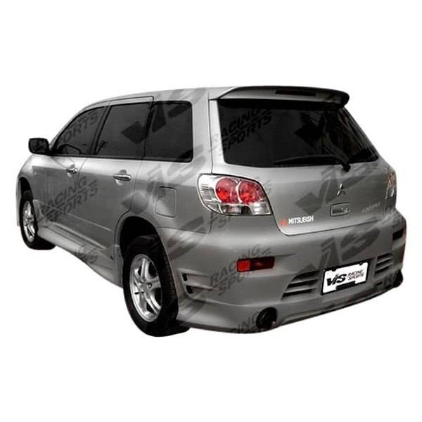 2003-2006 Mitsubishi Outlander K Speed Style FRP Primer Rear Bumper-2