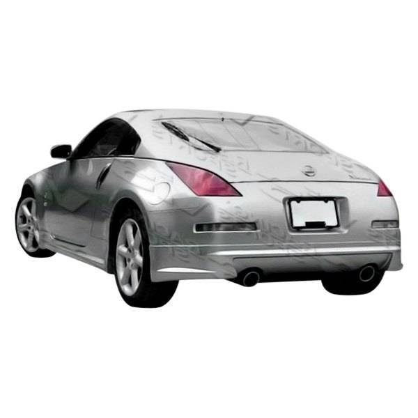 2003-2008 Nissan 350Z 2 doors AMS Style FRP Primer Rear Lip-1
