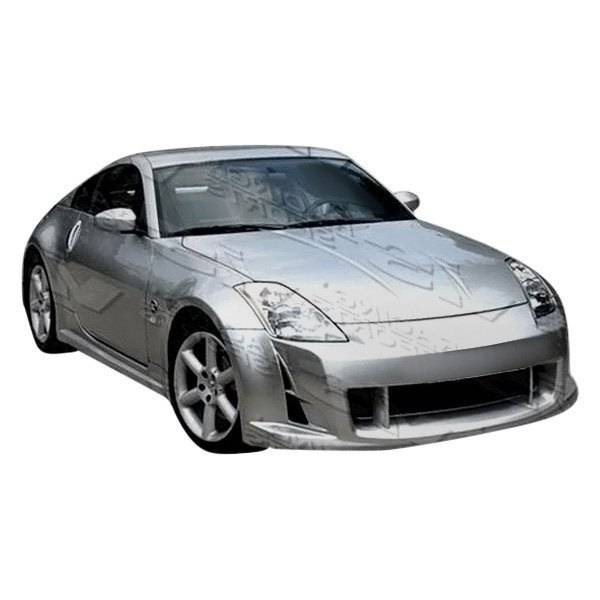 2003-2008 Nissan 350Z 2 doors AMS Style FRP Primer Full Kit-1