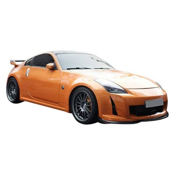 2003-2008 Nissan 350Z 2 doors AMS Style FRP Primer Full Kit-3