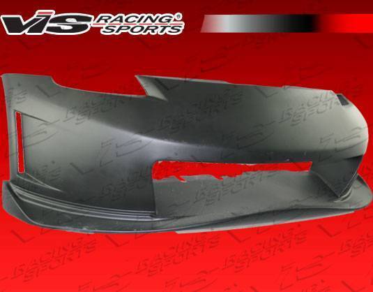 2003-2008 Nissan 350Z 2 doors Astek Style FRP Primer Front Bumper-3