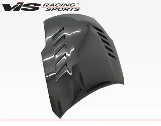 2003-2008 Nissan 350Z 2 doors Astek Style Carbon Fiber Black Hood-3