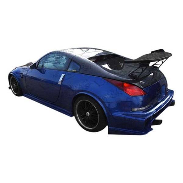2003-2008 Nissan 350Z 2 doors Astek Style FRP Primer Full Kit-2