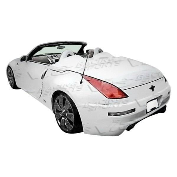 2003-2008 Nissan 350Z 2 doors DB7 Style FRP Primer Rear Lip-1