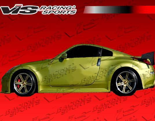2003-2008 Nissan 350Z 2 doors FRP Primer Fenders-3