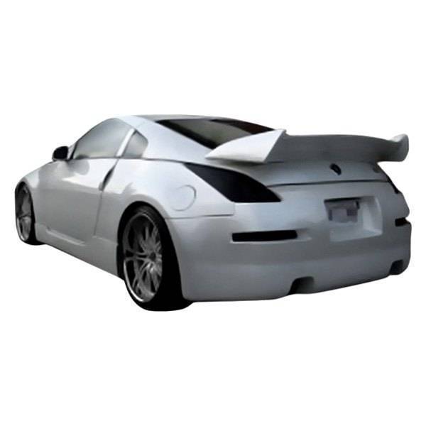 2003-2008 Nissan 350Z 2 doors FALCON Style FRP Primer Rear Bumper-1