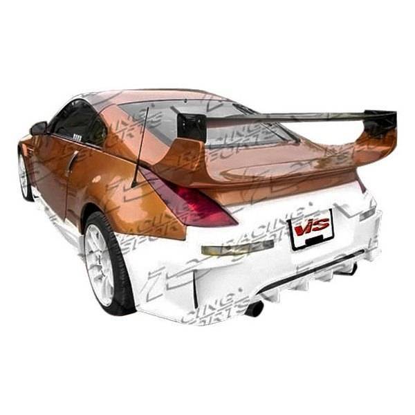 2003-2008 Nissan 350Z 2 doors FUZION Style FRP Primer Rear Bumper-1
