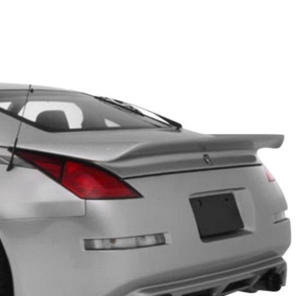 2003-2008 Nissan 350Z 2 doors INVADER 2 Style FRP Primer Spoiler-2