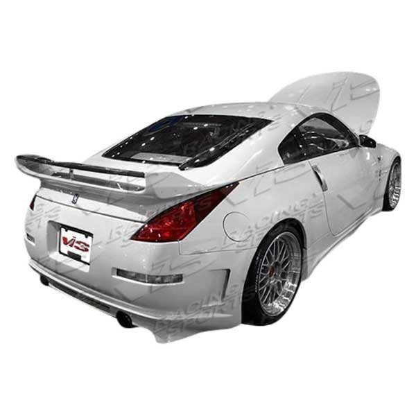 2003-2008 Nissan 350Z 2 doors Invader 3 Style FRP Primer Spoiler-1
