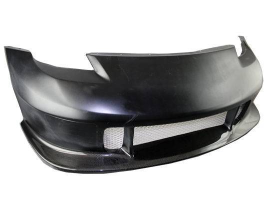 2003-2008 Nissan 350Z 2Dr N Spec Front Bumper with Carbon Lip - VIS