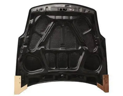 2003-2006 Nissan 350Z 2 doors OEM Style Carbon Fiber Black Hood-3