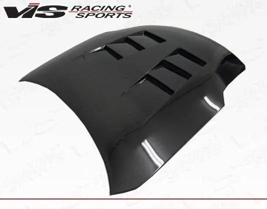 2003-2006 Nissan 350Z 2 doors TERMINATOR Style Carbon Fiber Black Hood-3