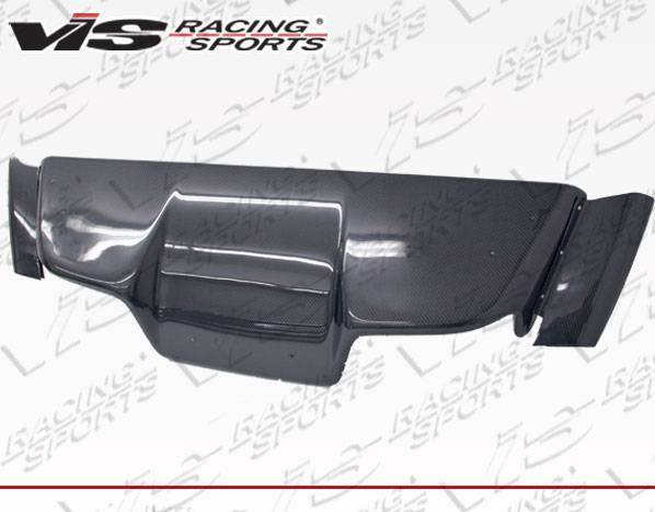 2003-2008 Nissan 350Z 2 doors Carbon Fiber Black Diffuser-1