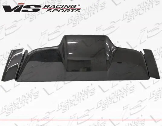 2003-2008 Nissan 350Z 2 doors Carbon Fiber Black Diffuser-4