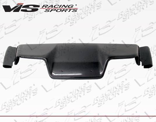 2003-2008 Nissan 350Z 2 doors Carbon Fiber Black Diffuser-5