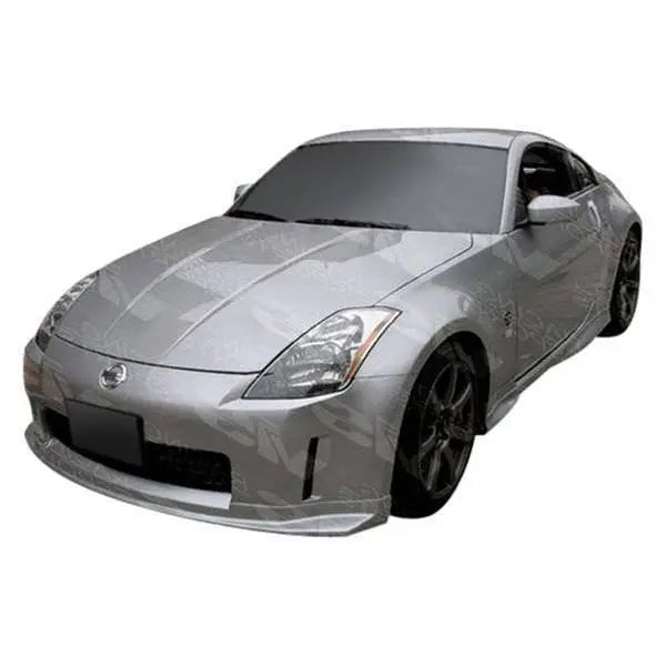 2003-2008 Nissan 350Z 2 doors TECHNO R Style FRP Primer Side Skirts-1