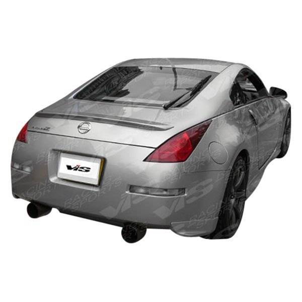 2003-2008 Nissan 350Z 2 doors TECHNO R 3 Style FRP Primer Spoiler-1
