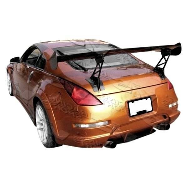 2003-2008 Nissan 350Z 2 doors Tracer FX Style FRP Primer Rear Bumper-1