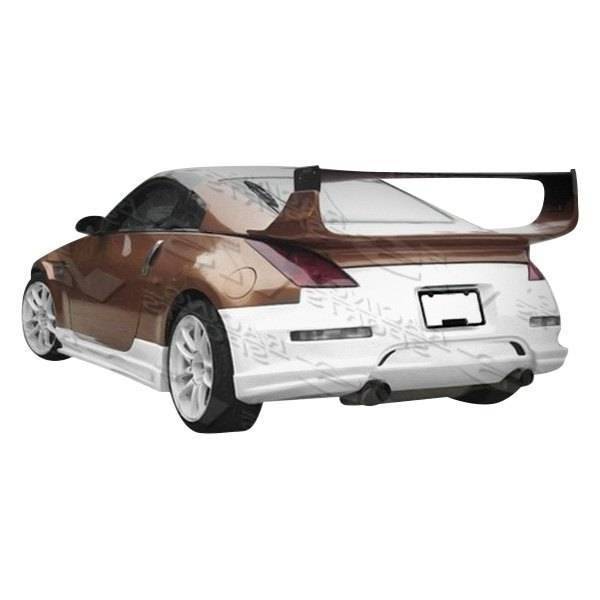 2003-2008 Nissan 350Z 2 doors TRACER GT Style FRP Primer Rear Bumper-1