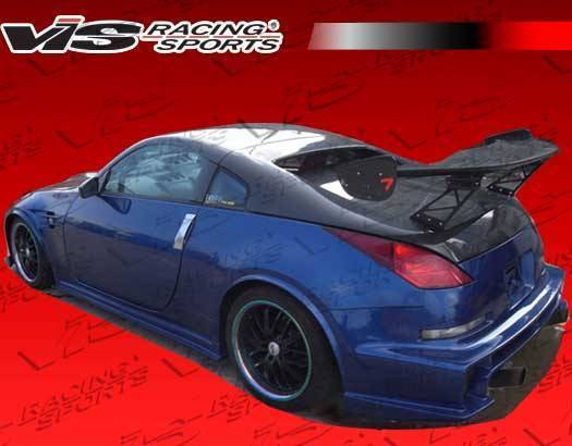 2003-2008 Nissan 350Z Hatchback TUNNEL Style Carbon Fiber Black Hatch-4