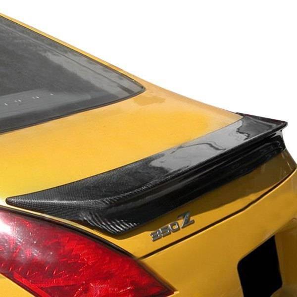 2003-2008 Nissan 350Z 2 doors WINGS Style FRP Primer Spoiler-2